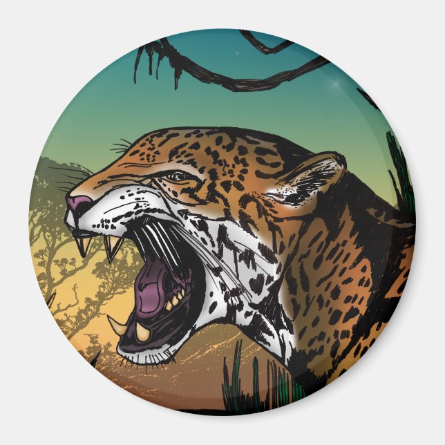 Jaguar Magnet (Framsidan)