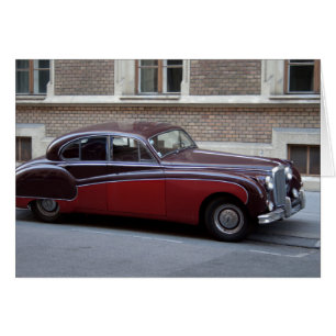 Jaguar Mark IX Hälsningskort