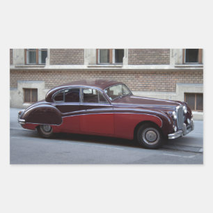 Jaguar Mark IX Rektangulärt Klistermärke