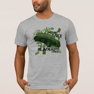 Jaguar MK2 Blaggers den primaa T-tröja T Shirt