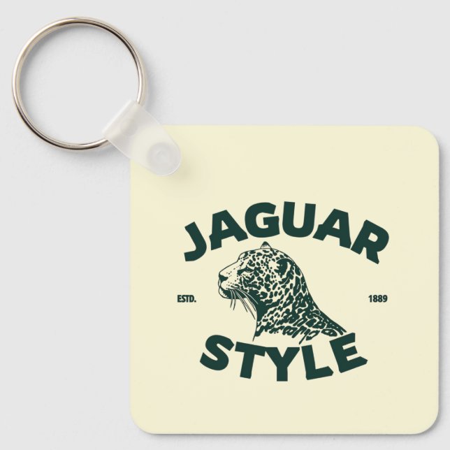 Jaguar Nyckelring (Framsida)