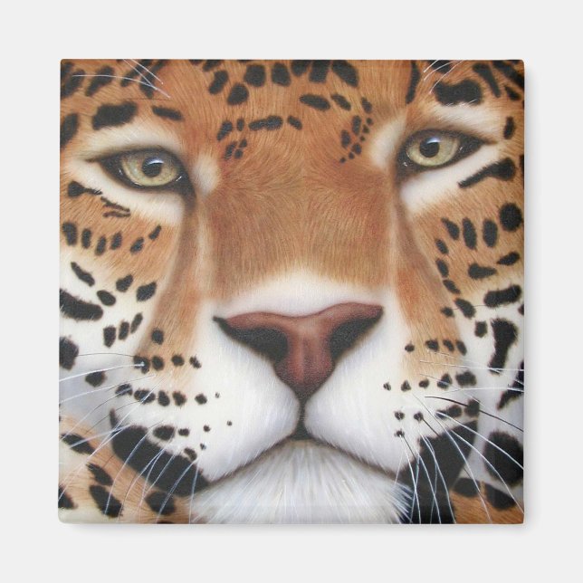 Jaguar Painting Magnet (Framsidan)