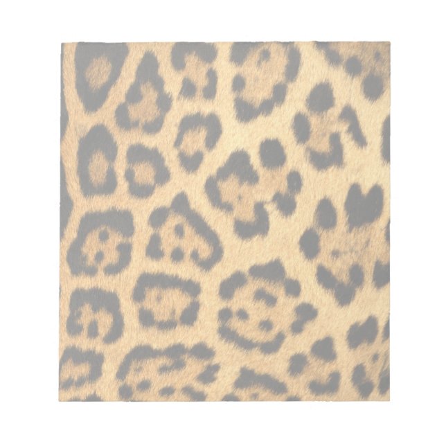 Jaguar Päls Print Anteckningsblock (Framsida)