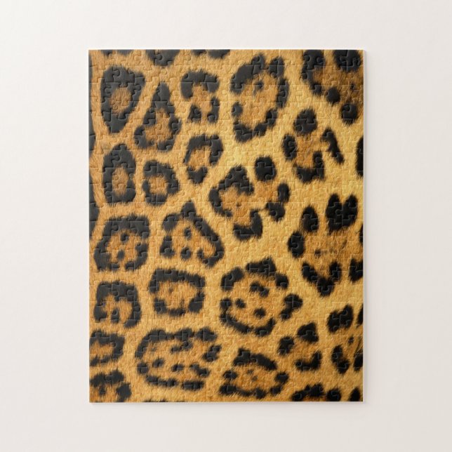 Jaguar Päls Print Pussel (Vertikal)