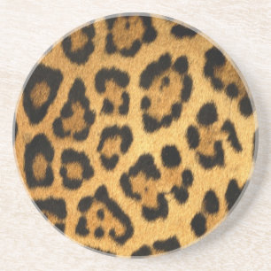 Jaguar Päls Print Underlägg Sandsten