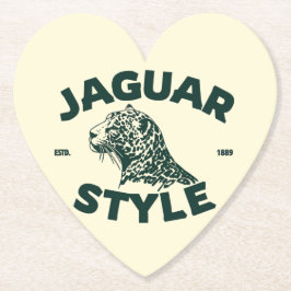 Jaguar Paper Coaster Underlägg Papper