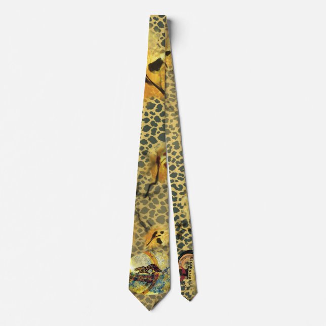 Jaguar prins of peace Neck Tie Slips (Framsida)