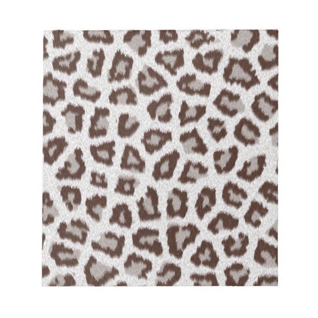 Jaguar Print Anteckningsblock (Framsida)