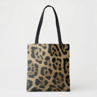 Jaguar Print Tote Bag Tygkasse