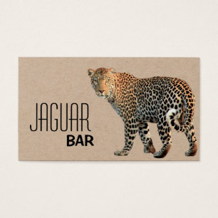 JAGUAR PUB VISITKORT