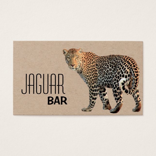 JAGUAR PUB VISITKORT (Framsidan)