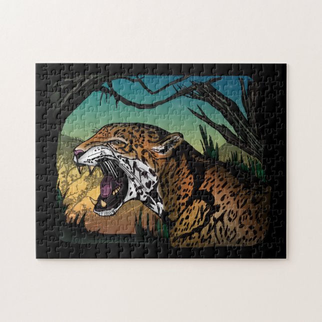 Jaguar Pussel (Horisontell)