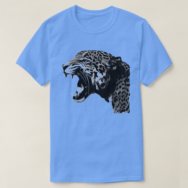 Jaguar Roaring T Shirt (Design framsida)