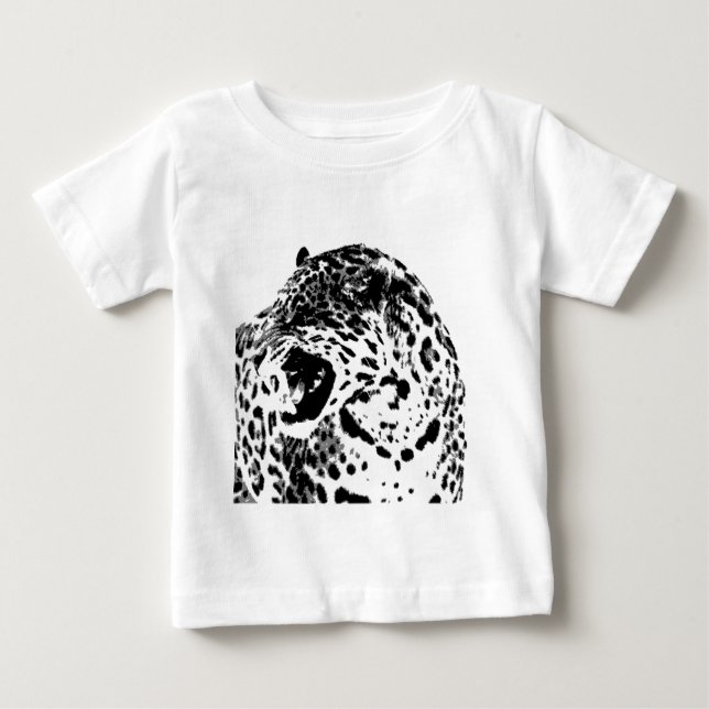 Jaguar Roaring T Shirt (Framsida)