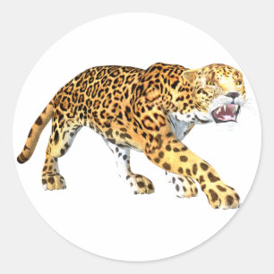 Jaguar Runt Klistermärke