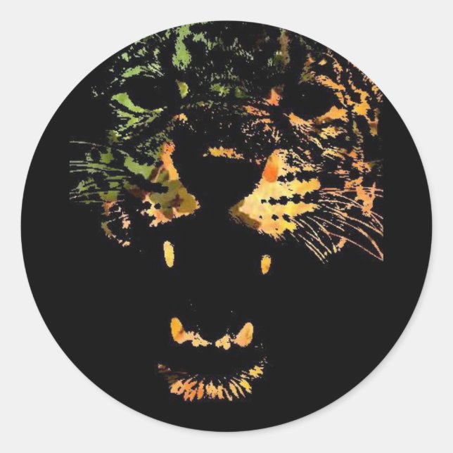 JAGUAR RUNT KLISTERMÄRKE (Framsida)