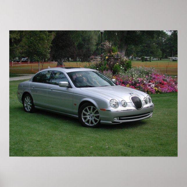 Jaguar S-Type Poster (Framsidan)