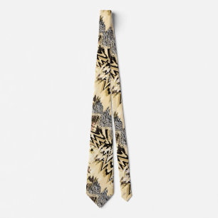 Jaguar skin, ormar, afrikanska, exotiska slips
