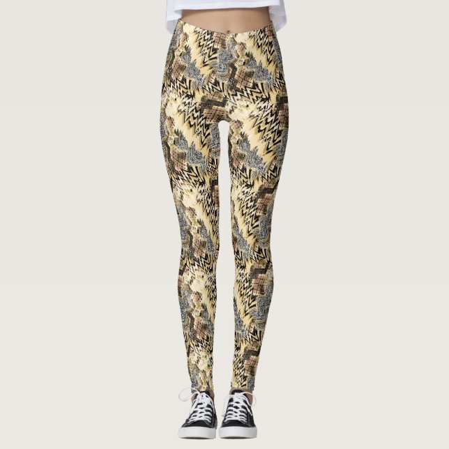 Jaguar skin, ormar leggings (Framsida)