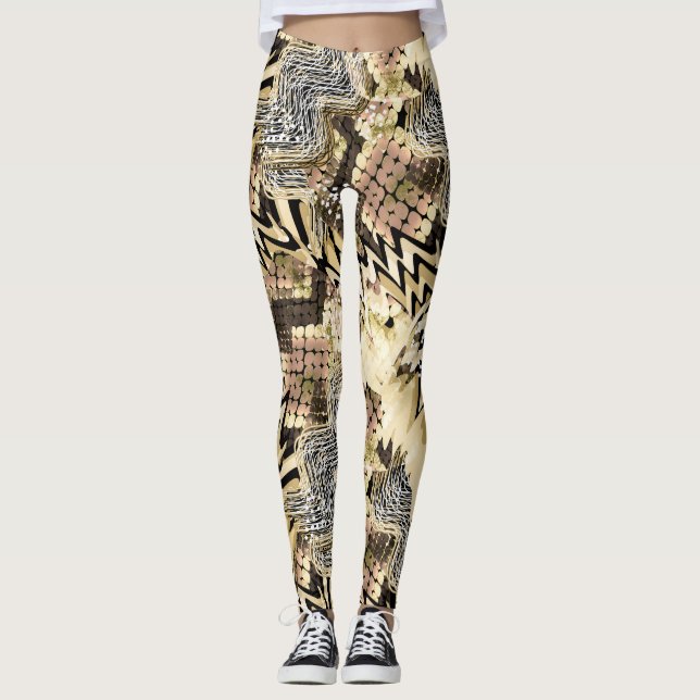 Jaguar skin, ormar leggings (Framsida)