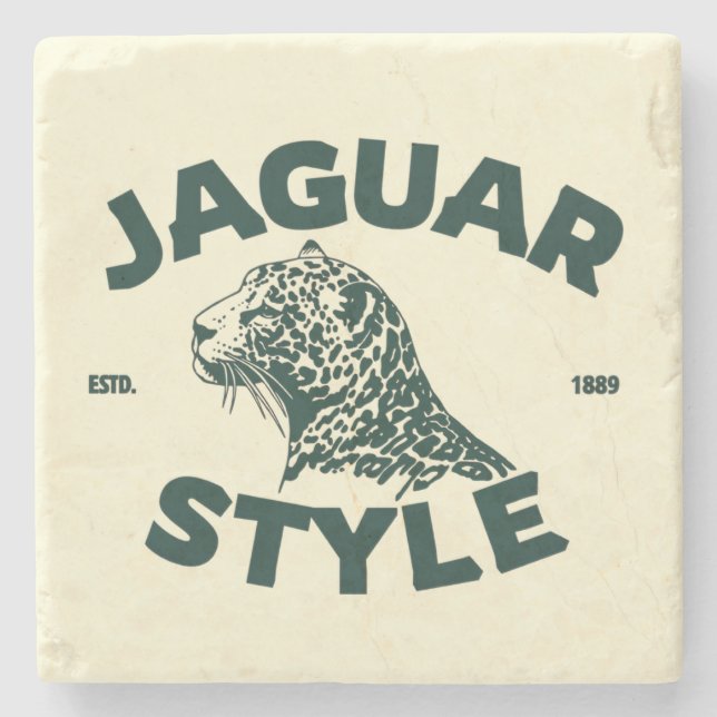 Jaguar Stone Coaster Stenunderlägg (Framsidan)
