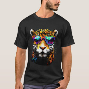 Jaguar Stort Katt Panther Roligt Katt Älskare Söt T Shirt