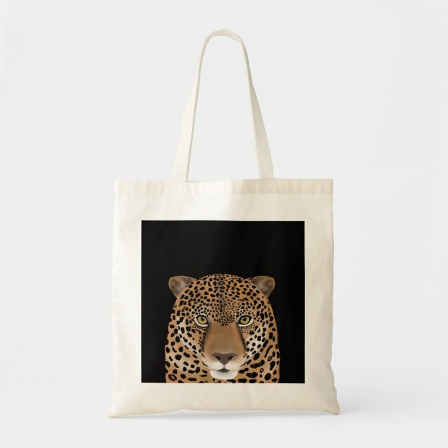 Jaguar Tote Bag Tygkasse (Framsidan)