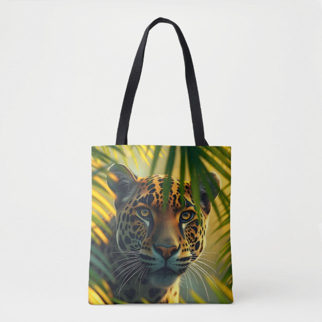 Jaguar Tropical Leopard Vild Jungle Big Cat Tygkasse (Framsida)