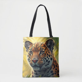 Jaguar Tropisk Leopard Vild Djungel Stor Katt Tygkasse