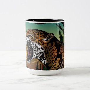 Jaguar Två-Tonad Mugg