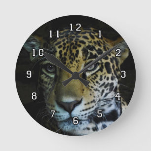 Jaguar-väggklocka Rund Klocka