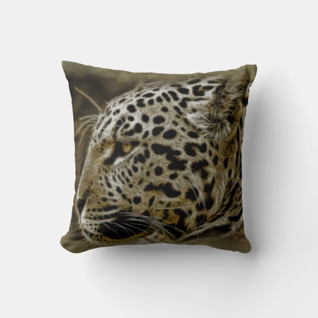 Jaguar Vild Animal Decorative Dekorativ kudde (Framsida)