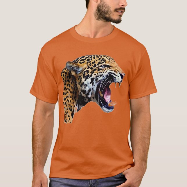 Jaguar - Vild katt T Shirt (Framsida)