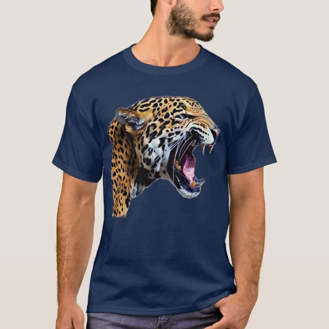 Jaguar - Vild katt T Shirt (Framsida)