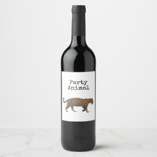Jaguar Vinflaska Etikett