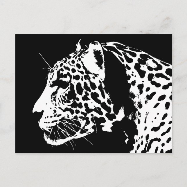 Jaguar Vykort (Framsida)