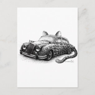 Jaguar Vykort