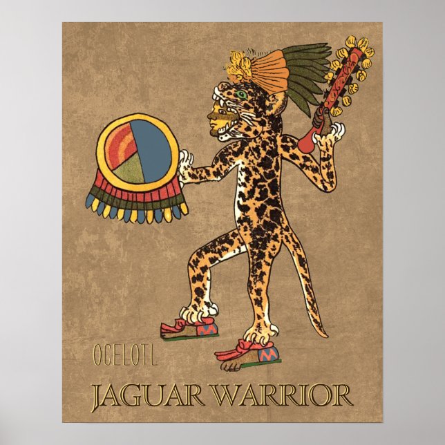 Jaguar Warrior Poster (Framsidan)