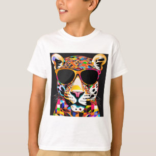 Jaguar Wearing Sunglasses T Shirt