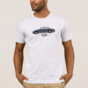 Jaguar XJ8 Luxury Car Gift Blue - T Shirt