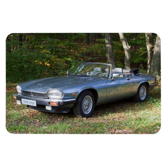 Jaguar XJS V12 Cabriolet Magnet (Horisontell)