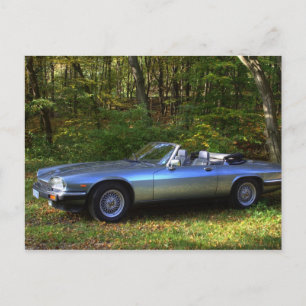 Jaguar XJS V12 Cabriolet Vykort