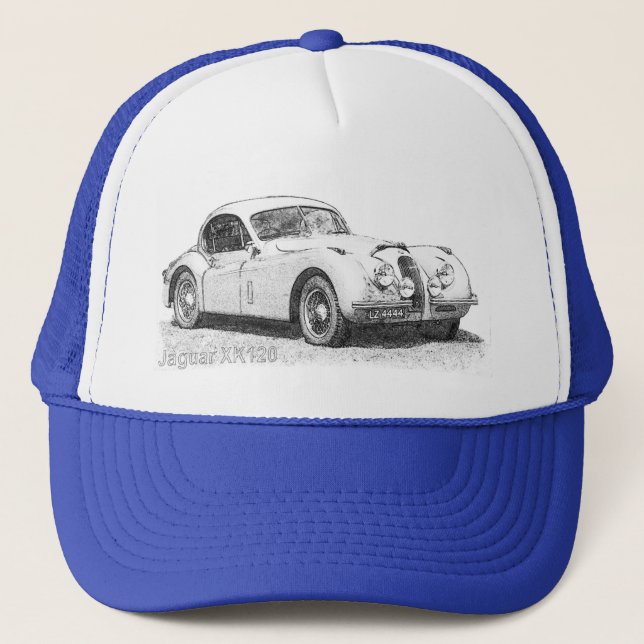 Jaguar XK120 Keps (Framsida)