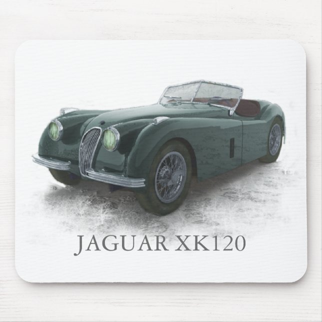 JAGUAR XK120 MUSMATTA (Framsidan)