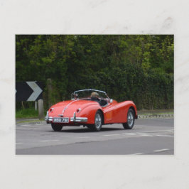 Jaguar XK140 Vykort