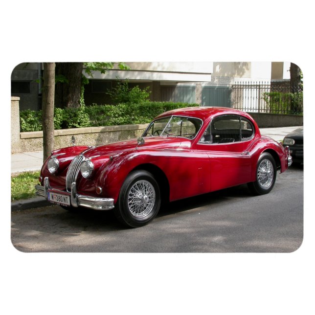 Jaguar XK 120 FHC Magnet (Horisontell)