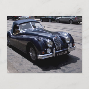 Jaguar XK 120 Vykort