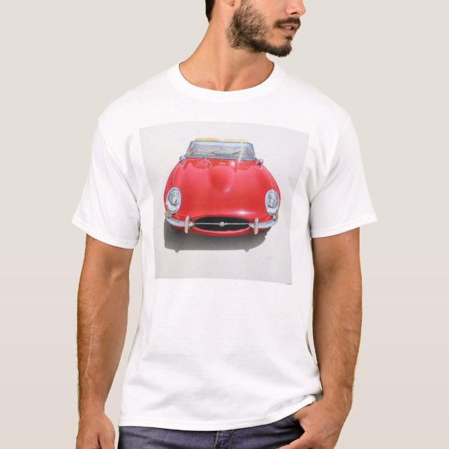 JaguarE-Typ Tee (Framsida)