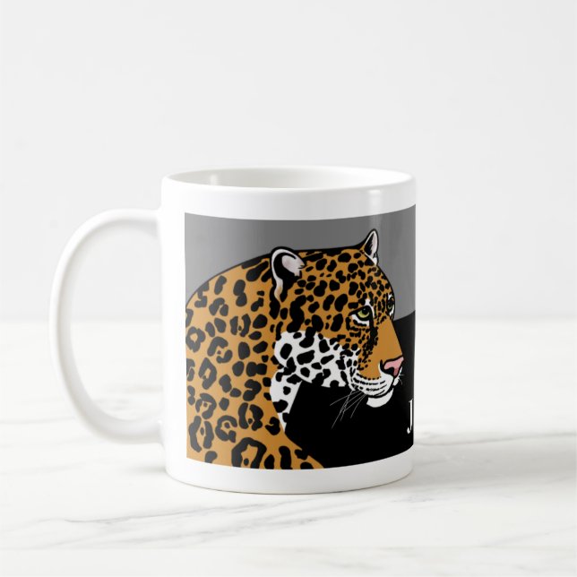 Jaguarmugg Kaffemugg (Vänster)