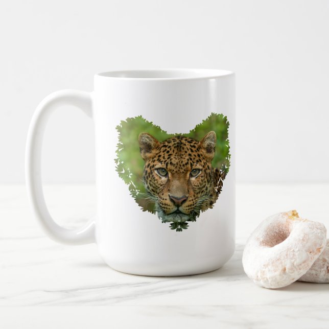 Jaguars intensitet Heart Kaffemugg (Med munk)